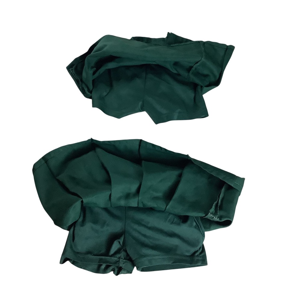 2 Pcs French Toast Skirt Girls 6 Green Uniform Pleated Skort School Preppy - Picture 3 of 16